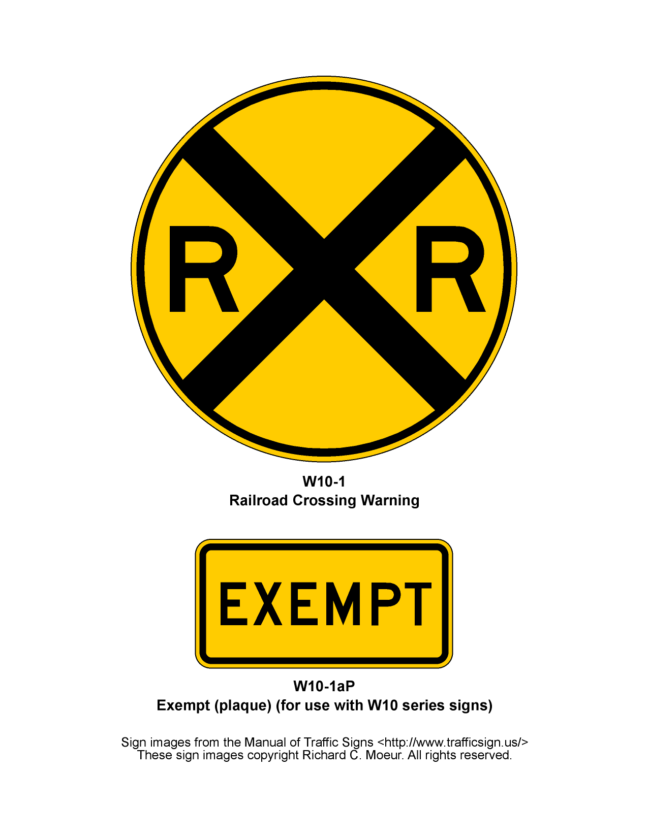 REAL RAIL ROAD  SIDE ROAD ADVANCE WARNING STREET SIGN 