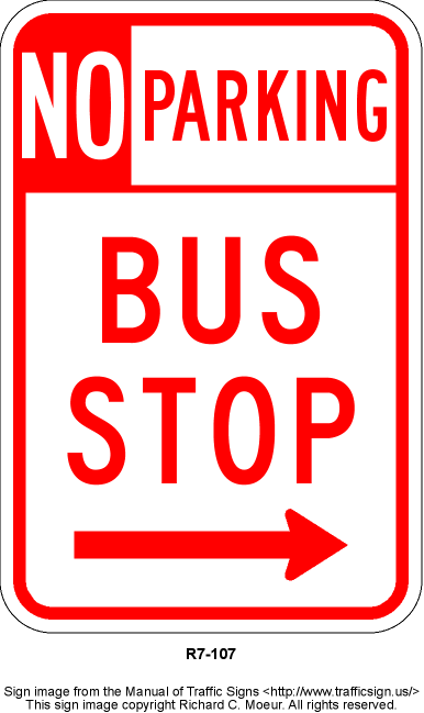 bus stand symbol