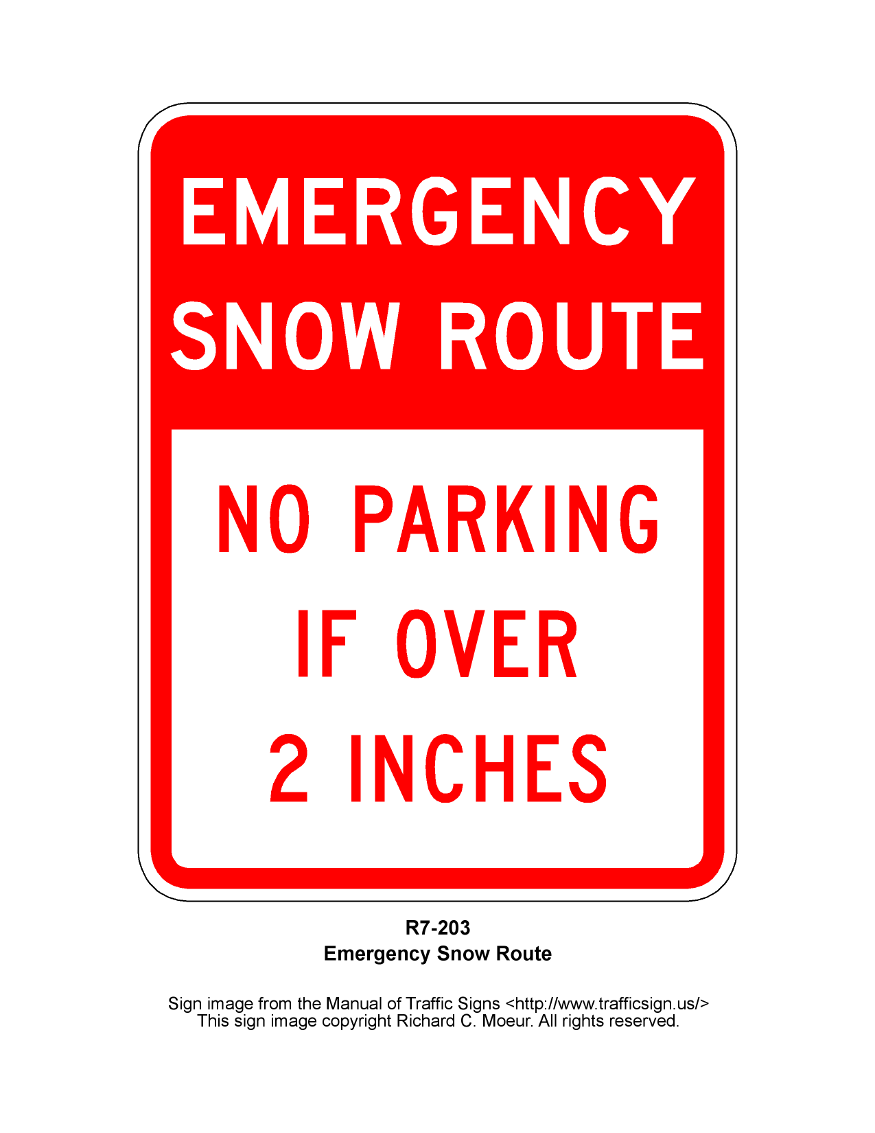 Manual of Traffic Signs - R7 Series Signs